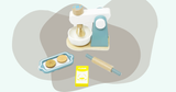 Little Wooden Baker Set