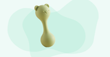 Bear Baby Silicon Teether Rattle