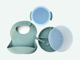 Silicon 4-Piece Suction Base Feeding Set