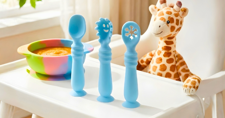 Set of 3 Weaning Spoon Essentials – Snugs Baby