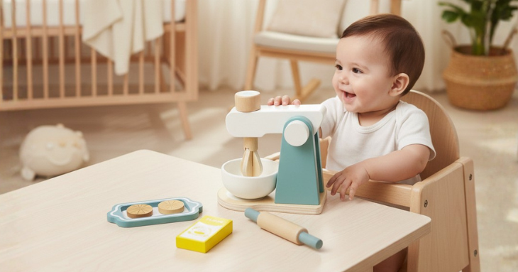 Little Wooden Baker Set