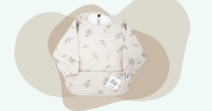 Long Sleeve Waterproof Baby Bib