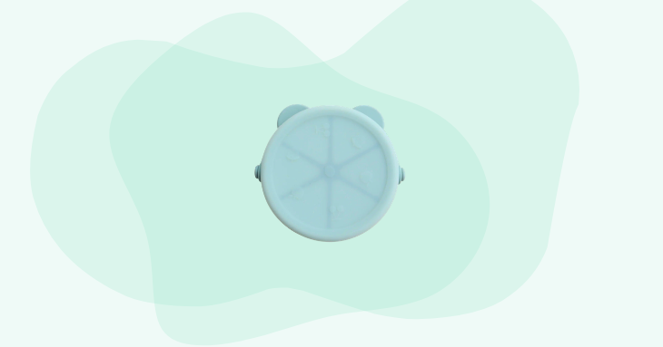 Silicon Teddy Snack Pot