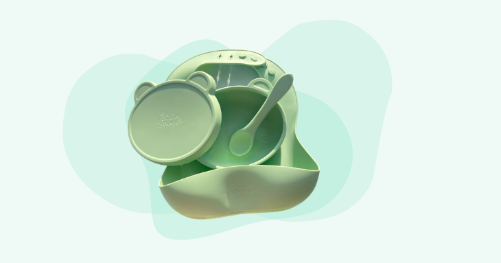 Bowl, Bib and Spoon Weaning Set