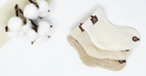 Organic Cotton Baby Socks- Three Pack
