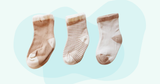 Organic Cotton Baby Socks- Three Pack
