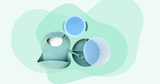 Silicon 4-Piece Suction Base Feeding Set