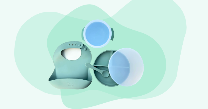 Silicon 4-Piece Suction Base Feeding Set