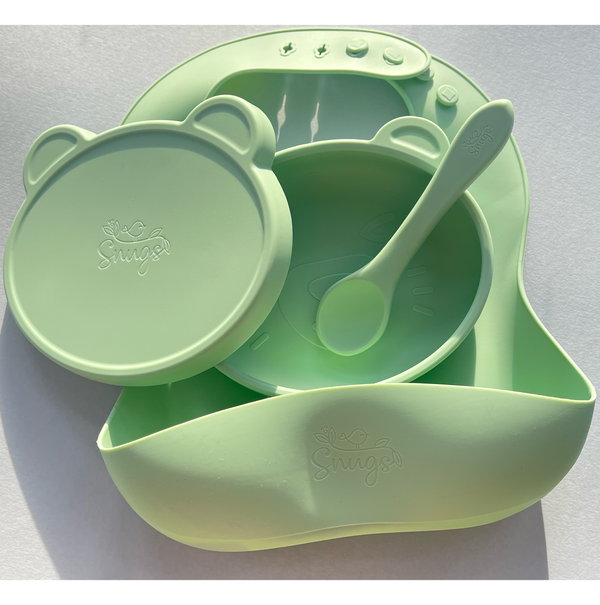 Bowl, Bib and Spoon Weaning Set