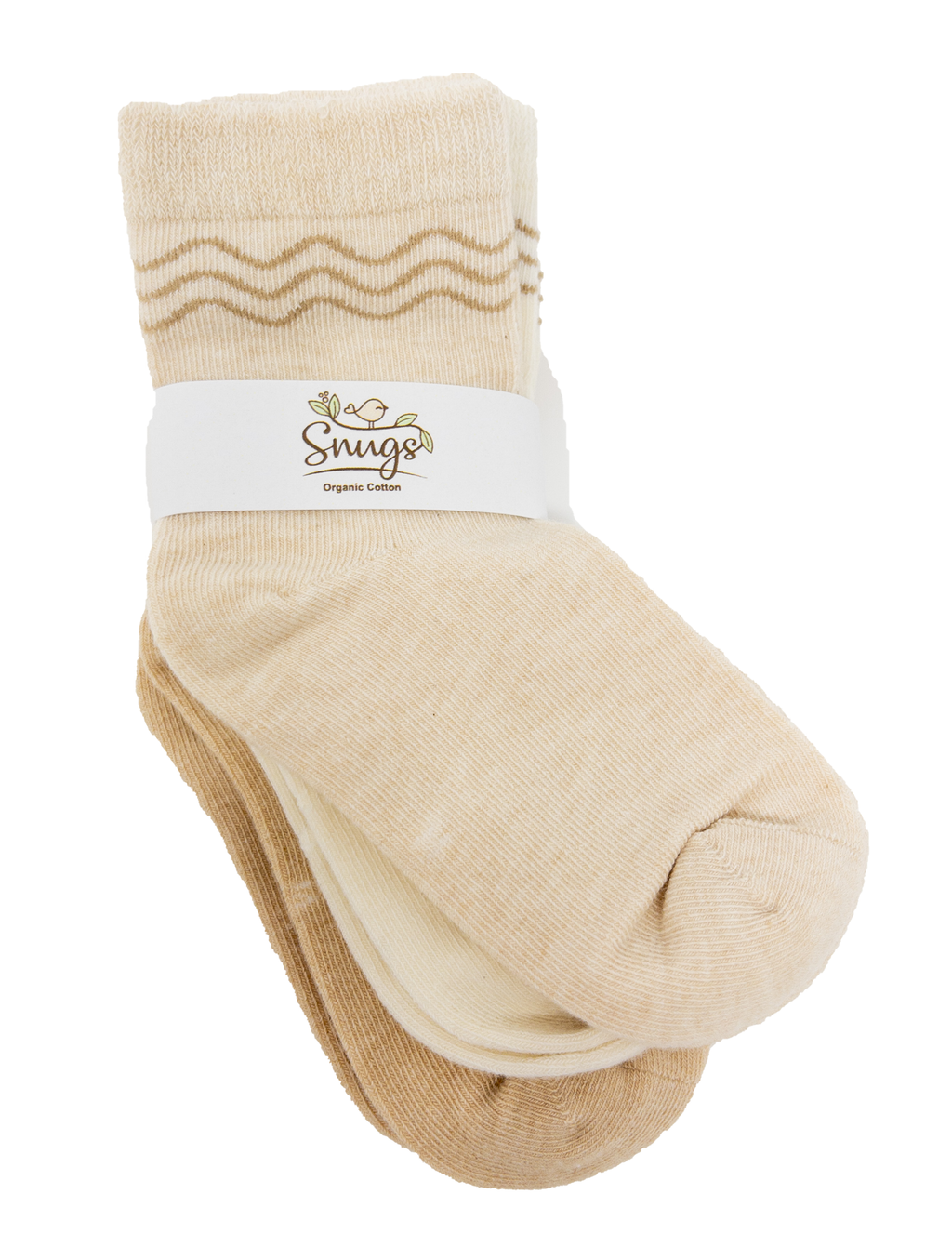 Organic Cotton Baby Socks Three Pack Snugs Baby
